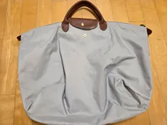 ロンシャン ショッパーバッグ グレー トートバッグ