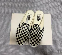 VANS チェッカーボード スリッポン ミュール 255 新品