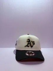 Newera オークランドアスレチックス ワールドシリーズ1989 9forty A-FRAME スナップバックキャップ ツートンカラー
