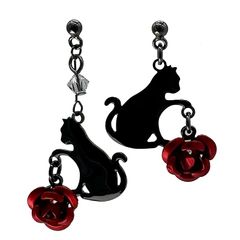 ヒステリックグラマー SKULL APPLE ピアス - メルカリ