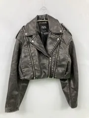 ZARA ザラ レザージャケット XS ブラック