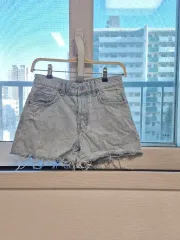 H&M レディース デニム ショートパンツ (サイズ: M / カラー: ライトブルー) 出品