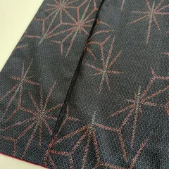 紬 正絹 亀甲 粋なデザイン 袷 着物 MK-5569