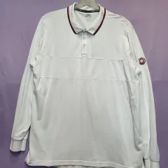 ナイキ SB 白 長袖 ポロTシャツ