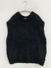 Mila Owen ミラオーウェン ベスト ONE SIZE ブラック 無地
