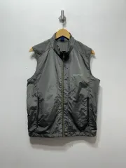 モンベル ウィンドブレーカー ベスト グレー L
