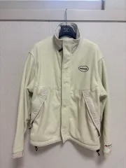 thisisneverthat フリース ジャケット アイボリー