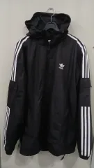 アディダス プライム ウィンドブレーカー ブラック M サイズ オリジナル 炎 マーク