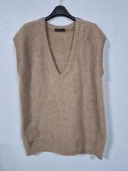 believe アンゴラモ Vネック ベスト 66前後