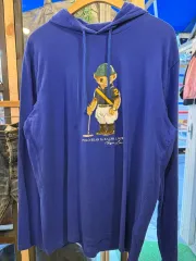 ポロ ラルフローレン ベア フーディー Tシャツ ブルー