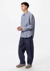 ユニクロ U ワイドテーパード ジーン