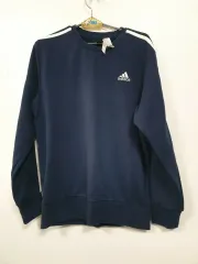 アディダス ネイビー ESS 3S スウェット Tシャツ M サイズ