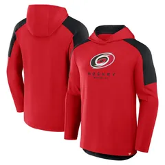 ファナティクス メンズ トップス Tシャツ パーカー Mens Fanatics Red Carolina Hurricanes Meta Game Transitional Pullover Hoodie Hured レッド