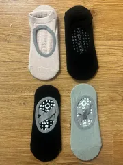 FILA ピラティス ヨガ ノンスリップ靴下 4足 まとめ セット 新品