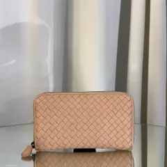 BOTTEGA VENETA ボッテガ・ヴェネタ イントレチャート ジッパー ドル 長財布