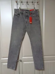 DIESEL デニム ズボン グレー ウォッシュ デニム 32 インチ 新品