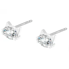 【新品】 TALONIA ピアス レディース 金属アレルギー対応 つけっぱなし 999シルバー 猫形 ジルコンピアス 小さめ 可愛い お誕生日 母の日 記念日 贈り物 セカンドピアス プラチナメッキ シンプル 日常 外出 家居 パーティー