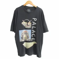 パレス Palace SKATEBOARDS 19FW Week3 Tactic T-shirt Tシャツ 半袖 プリント 黒 ブラック L