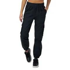 チャンピオン レディース ボトムス カジュアルパンツ カーゴパンツ Womens ChampionR Woven Cargo Pants Black ブラック