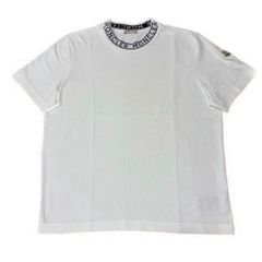 極美品〕モンクレール レタリング S ホワイトTシャツ 国内正規品 5S261 