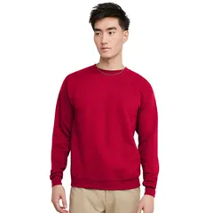 ヘインズ メンズ トップス Tシャツ スウェットール フリース Big Tall Hanes Fleece Sweatshirt Deep Red レッド