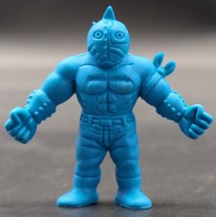 キン消し　パート30 キン肉マン　青色　消しゴム 希少レア キン消し パート30 キャッチマン 青色 当時物 キン肉マン