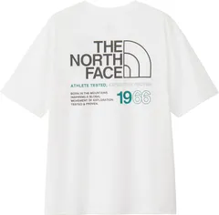 ザ・ノース・フェイス THE NORTH FACE アウトドア ショートスリーブ ES 66ロゴワイドティー メンズ 半袖 Tシャツ トップス 吸汗速乾 UVケア 紫外線カット 抗菌防臭 夏 お出かけ 運動 ドライ  NT32597 W ホワイト