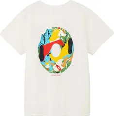 ザ・ノース・フェイス THE NORTH FACE アウトドア ショートスリーブイーエスサーキュレーションティー レディース Tシャツ 半袖 シンプル 吸汗速乾 静電防止 UVガード グラフィック   NTW32584 W ホワイト