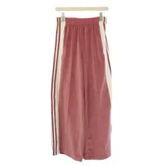 アディダスオリジナルス adidas originals W ADIBREAK VELOUR TP ベロアワイドパンツ イージー 3ライン M ピンク KD1654 /KH