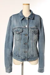 アクネ ストゥディオズ Acne Studios ジャケット デニム Ｇジャン ダメージ加工 36 青 ブルー /kf0514のサムネイル
