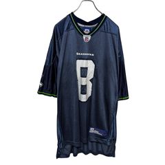 シアトル・シーホークス シャツ 51 2XL NFL レプリカシャツ リーボック Reebok リーボック NFL Seattle Seahawks 8番 - メルカリ