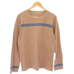 フォーティーファイブアールピーエム  45R 45rpm Tシャツ カットソー 長袖 ボーダー柄 3 オレンジ 7-03-7160 /TKのサムネイル