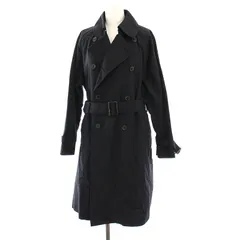 アーバンリサーチ ドアーズ URBAN RESEARCH DOORS 22AW トレンチコート ロング 薄手 アウター 1 紺 DR24-27M204 /YM ■MU