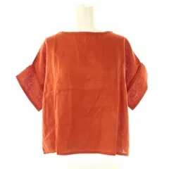 フォグリネンワーク fog linen work 半袖トップス カットソー リネン ブラウン /HK ■OSのサムネイル