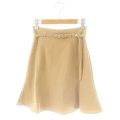 リリーブラウン Lily Brown 22SS ベルト付きスカートショートパンツ キュロット 0 ベージュ /NR ■OS ■SHのサムネイル