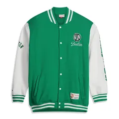 ミッチェルネス メンズ アウター ジャケット・ブルゾン トール Mens Mitchell Ness Kelly Green Boston Celtics Big Tall Hardwood Clasのサムネイル