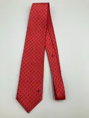 DAKS ダックス ネクタイ レッド その他総柄