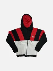 アディダス オリジナル フード ジャージ フードジップアップ ジャケット