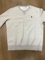 ポロ アイボリー スウェット L