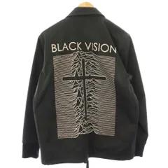 ノーアイディー NOID PストレッチBLACK VISIONプリントコーチジャケット ブルゾン 1 黒 ブラック 439006-885B /HNのサムネイル