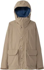 ザ・ノース・フェイス THE NORTH FACE アウトドア マウンテンパーカ メンズ フーディ アウター 上着 ジャケット 撥水 軽量 秋冬 シンプル キャンプ ハイキング 登山 普段使い コットンライク  NP72534 CK クラシックカーキ
