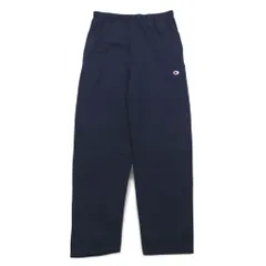 Champion スウェットパンツ L ネイビー コットン 裏起毛 バータグ ホンジュラス製