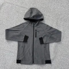 M PUMA フード ジップアップ ジャージ ジャケット ランニング 0305J