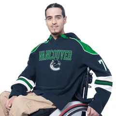 カール バンクス メンズ トップス Tシャツ Mens GIII Sports by Carl Banks Blue Vancouver Canucks Adaptive Wear Lord Stan