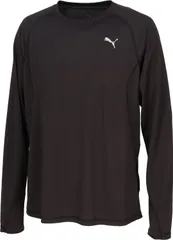 プーマ PUMA RUN VELOCITY ロングスリーブ Tシャツ メンズ 男性 陸上 ランニング トップス 長袖 マラソン ジョギング 吸水速乾 ドライ トレーニング  527242 01 PUMABLACK