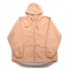 Columbia パークジャケット マウンテンパーカー レインジャケット L ピンク ナイロン ドローコード