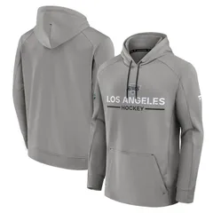 ファナティクス メンズ トップス Tシャツ パーカー Mens Fanaticsilver Los Angeles Kings Authentic Pro Rink Hoodie Kgsilver シルバー