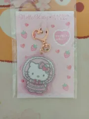 (正規品)ハローキティ アークス アクリル チャーム キーホルダー ピンク