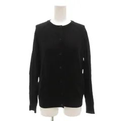 マークバイマークジェイコブス MARC by MARC JACOBS カーディガン ニット XS 長袖 ラグランスリーブ クルーネック 黒 ブラック /AEのサムネイル