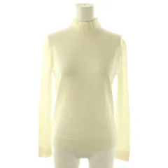 セオリー Theory REGAL WOOL TNECK P プルオーバー ニット セーター ハイネック S アイボリー /CX ■OS